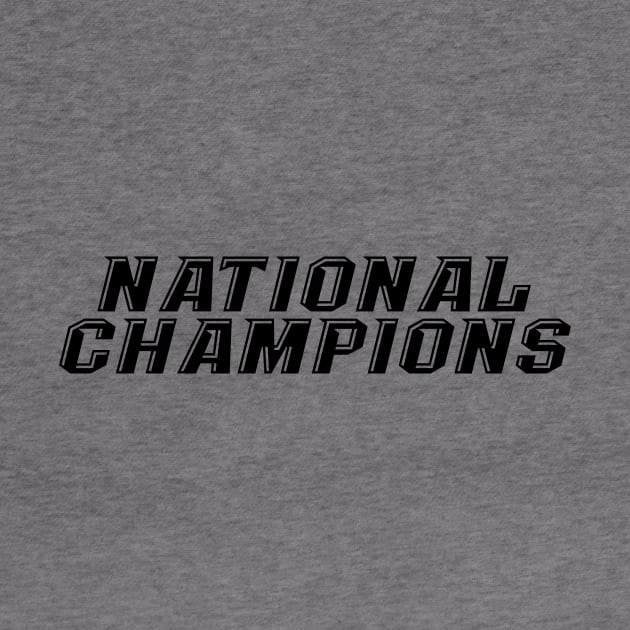 UCF National Champions by StadiumSquad